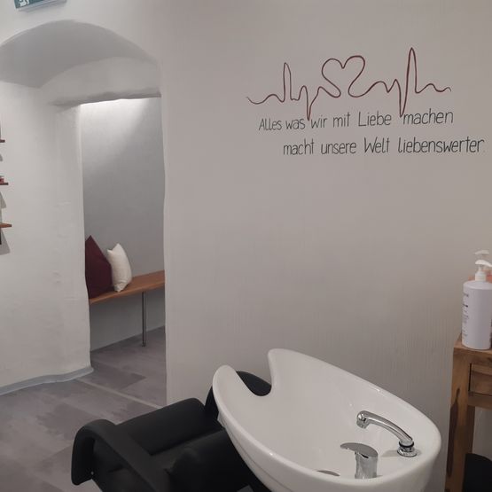 Friseur Waschbecken